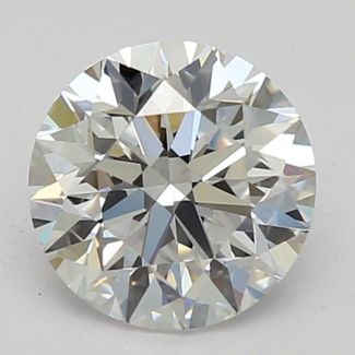 0.71 Carat Round D VVS1 VG EX GIA Natural Diamond