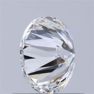 0.95 Carat Round D SI1 VG EX GIA Natural Diamond