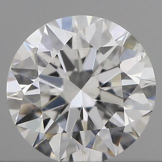 0.40 Carat Round E SI1 EX GIA Natural Diamond