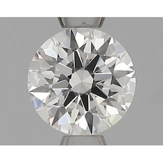 0.52 Carat Round F VVS2 VG GD GIA Natural Diamond