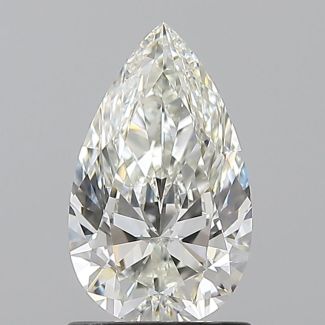 1.22 Carat Pear G VVS1 - EX IGI Natural Diamond