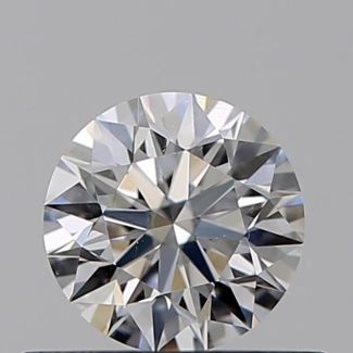 0.40 Carat Round E SI1 EX VG GIA Natural Diamond