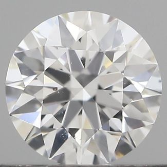 0.44 Carat Round E VS2 EX GIA Natural Diamond