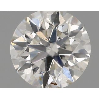 0.4 Carat Round F SI2 EX VG IGI Natural Diamond