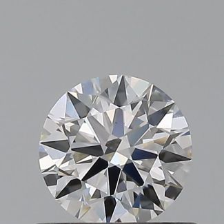 0.5 Carat Round F VS2 EX GIA Natural Diamond