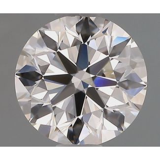 1.5 Carat Round H VVS2 EX GIA Natural Diamond