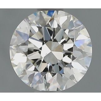 1.02 Carat Round H VS1 EX IGI Natural Diamond