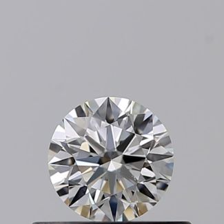 0.31 Carat Round F VS1 EX GIA Natural Diamond