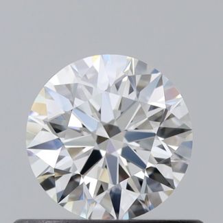 0.43 Carat Round G VVS1 EX GIA Natural Diamond