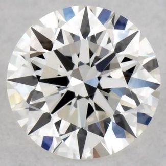 0.23 Carat Round F VVS2 EX GIA Natural Diamond