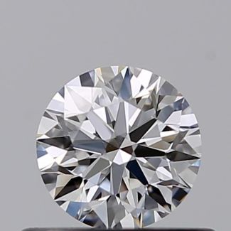 0.40 Carat Round D VS1 EX GIA Natural Diamond