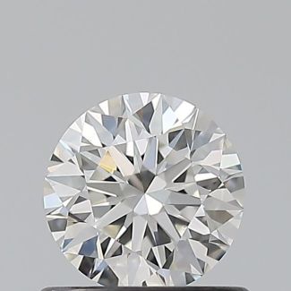 0.61 Carat Round G VS2 EX GIA Natural Diamond