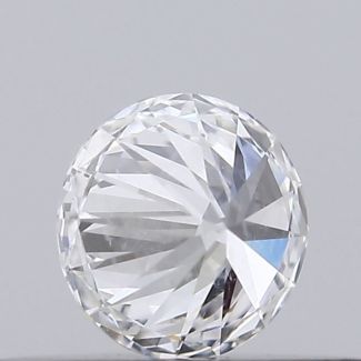 0.22 Carat Round D SI1 EX GIA Natural Diamond