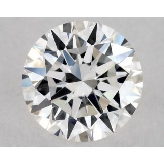 0.44 Carat Round G VVS1 EX GIA Natural Diamond