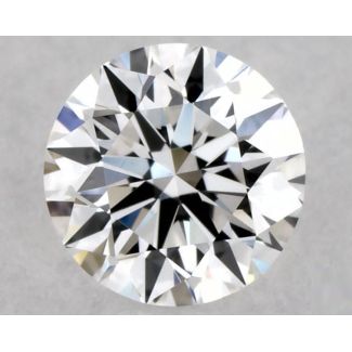 0.32 Carat Round E VVS2 EX GIA Natural Diamond