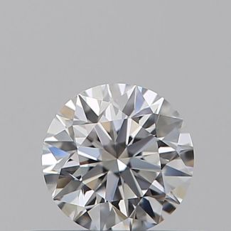 0.3 Carat Round D VVS2 EX GD GIA Natural Diamond