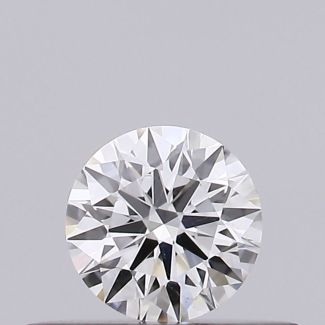 0.25 Carat Round F SI1 EX GIA Natural Diamond