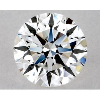 0.6 Carat Round E VS1 EX GIA Natural Diamond