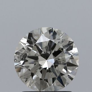 1.25 Carat Round J SI2 EX IGI Natural Diamond