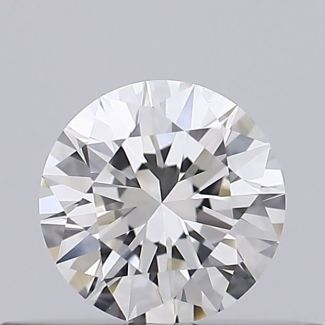 0.3 Carat Round H IF EX GIA Natural Diamond