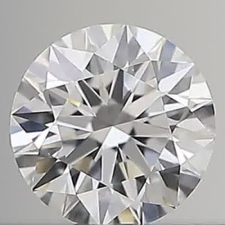 0.26 Carat Round E VVS1 EX GIA Natural Diamond