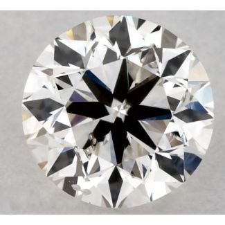 0.5 Carat Round H SI2 VG GIA Natural Diamond