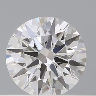 0.35 Carat Round G SI2 EX GIA Natural Diamond