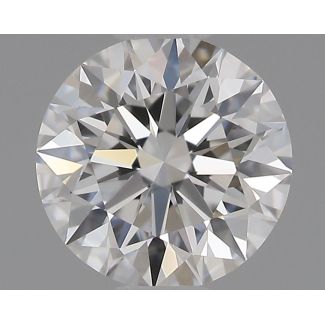 0.5 Carat Round D IF EX GIA Natural Diamond