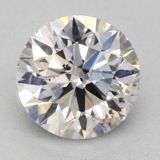 0.4 Carat Round F SI2 EX VG GIA Natural Diamond