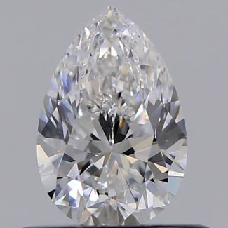 0.50 Carat Pear E VS2 - VG GIA Natural Diamond