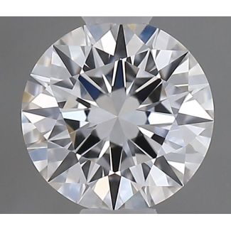 0.33 Carat Round D VVS1 EX GIA Natural Diamond