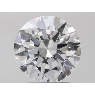 2.0 Carat Round G VVS2 EX GIA Natural Diamond