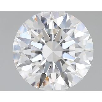 1.08 Carat Round D VS2 EX GIA Natural Diamond