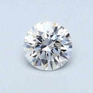 0.52 Carat Round D VS2 VG EX GIA Natural Diamond