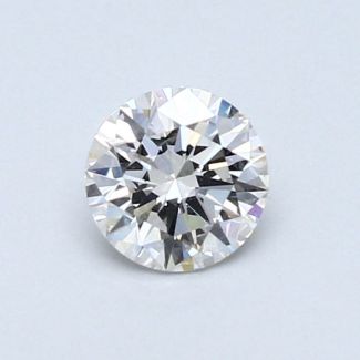 0.46 Carat Round F SI1 VG GIA Natural Diamond