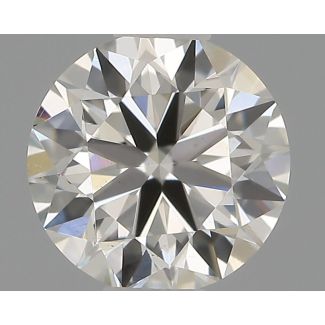 0.4 Carat Round H VS1 VG EX IGI Natural Diamond