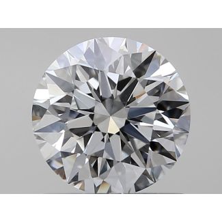 0.75 Carat Round F VS1 EX GIA Natural Diamond