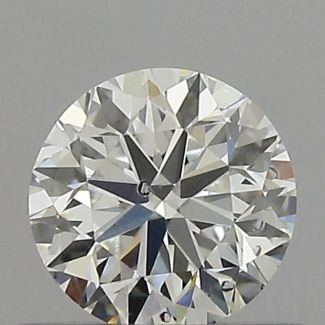 0.5 Carat Round E SI2 VG EX GIA Natural Diamond