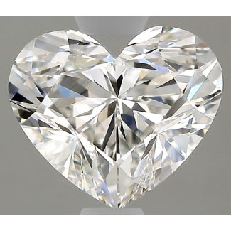 1.02 Carat Heart F VVS2 - EX VG GIA Natural Diamond