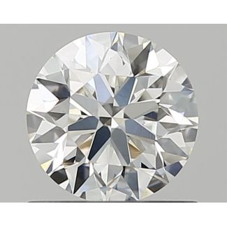 0.81 Carat Round H VS1 EX GIA Natural Diamond