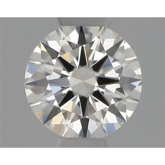 0.30 Carat Round H VS1 EX IGI Natural Diamond