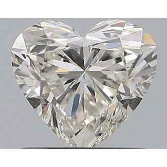 0.8 Carat Heart I VS2 - EX VG GIA Natural Diamond