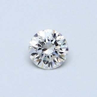 0.3 Carat Round D VS2 EX VG GIA Natural Diamond