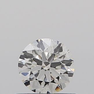 0.44 Carat Round J VS2 EX GIA Natural Diamond