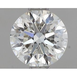 0.81 Carat Round H VS2 EX GIA Natural Diamond