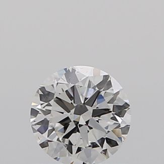 0.50 Carat Round F SI1 G EX VG GIA Natural Diamond