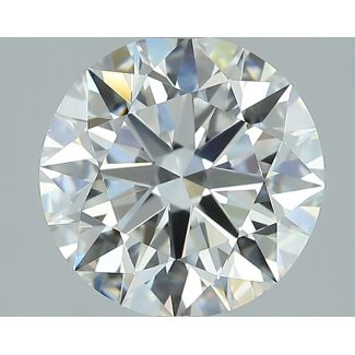 1.8 Carat Round E VVS2 EX GIA Natural Diamond