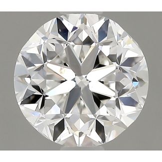 1.0 Carat Round F SI1 GD EX IGI Natural Diamond