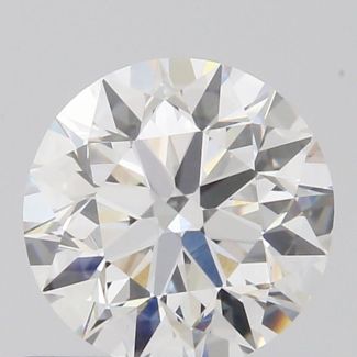 0.7 Carat Round F VS2 EX VG GIA Natural Diamond