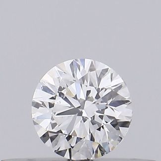 0.23 Carat Round D SI1 EX VG GIA Natural Diamond